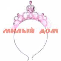 Корона-ободок карнавальная Фея Нежность микс 770-0308