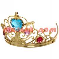 Корона карнавальная Золотой бриллиант 770-0309