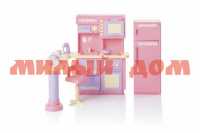 Игра Мебель для куклы Кухня Маленькая принцесса розовая С-1436