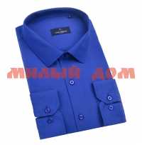 Рубашка мужская MIXERS 90%хлопок 10%пэ Dino Sessun DS134K синий р 47-52