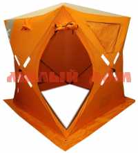Палатка зимняя WOODLAND ICE FISH 2 165*165*185см оранжевый NEW