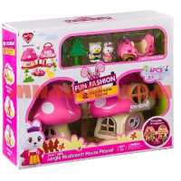 Игра Дом для куклы с машиной с мишкой и зайчиком Д87705