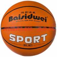 Мяч баскетбольный оранжевый №7 Т81438