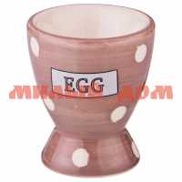 Подставка под яйцо PINK EGG  5,6*5,6*6,6см 230-190