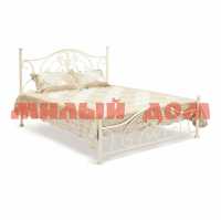 Кровать 160*200см Античный белый MK-2208-AW