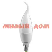 Лампа светодиод Е14 10Вт свеча на ветру ОНЛАЙТ 61 964 OLL-FС37-10-230-6,5K-E14-FR ш.к.9644