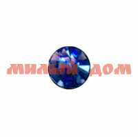 Стразы клеевые ZLATKA RS SS06 1,9-2,1мм акрил 144шт цветные в пакете с еврослотом синий