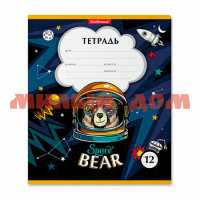 Тетрадь 12л линия А5 Space Bear 46563