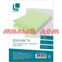 Бумага офисная А4 LITE 50л 70г пастель зеленый CPL50C-Gr 176655 ш.к 9390
