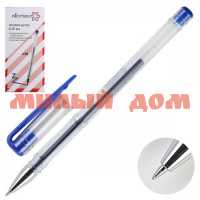 Ручка гел синяя ATTOMEX 0,5мм прозр корп 5051347 сп=36шт