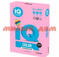 Бумага офисная А4 500л IQ color цветная неон розовая 80г/м NEOPI 110670 ш.к 1873