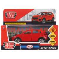 Игра Машина мет Технопарк Kia Sportage 12см открыв двери красный SPORTAGE-RD ш.к.8324