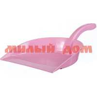Совок для мусора Идеал розовый М5190