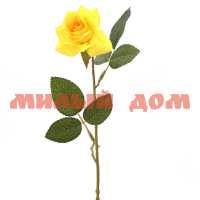 Цветок искусственный РЕМЕКО Роза 65см 270587