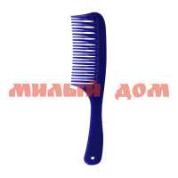 Гребень для волос LEI 041 с ручкой пластиковый ультрамарин 04102 ш.к.1284