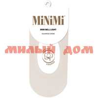 Следки женские MINIMI Donna Mini Bell Light хб AVORIO сп=10шт СПАЙКАМИ р 35-38
