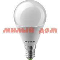 Лампа светодиод Е14 10Вт ОНЛАЙТ 61 967 OLL-G45-10-230-6.5K-E14 ш.к.9675
