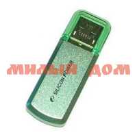 Флешка USB Silicon Power 8GB Helios 101 green SP008GBUF2101V1N ш.к 7290