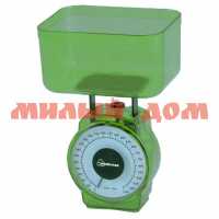 Весы кухонные мех HOMESTAR HS-3004М 1кг зеленый 002796