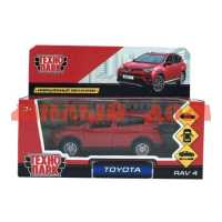 Игра Машина мет Технопарк Toyota Rav4 12см двери открыв красный ш.к.5438