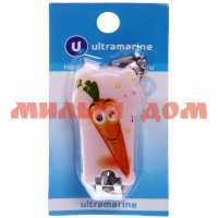 Кусачки д/ногтей Ультрамарин добрая морковка на блистере 654-138