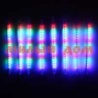 Гирлянда светодиодная 2м*50 см 36 ламп LED Тающая сосулька мультицвет 183-0039