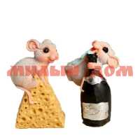 Сувенир Серая мышка Фиса с вкусностями 4175039