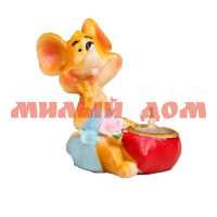 Сувенир Галантный мышонок с розами 4285281