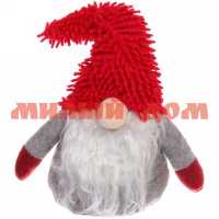 Игра Мягкая игрушка Дед Мороз в красной шапке гномика 185-0226