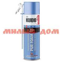Пена монтаж быт KUDO 650мл HOME 20  полиуретановая всесезонная KUPH06U20 