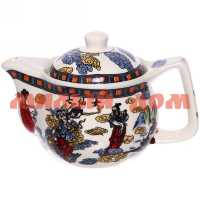Чайник заварочный 350мл Китайские красавицы с ситом 314-1195