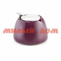 Сахарница керамика 450мл ROSARIO фиолетовый Ф19-040E ш.к.2557