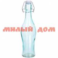 Бутылка стекло 500мл LORAINE с крышкой LR27823 микс цв