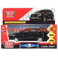 Игра Машина мет Технопарк Lada Xray 12см черный 271517 ш.к.2452