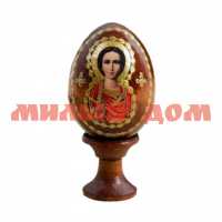 Сувенир пасхальный Яйцо Святой Пантелеймон на подставке 4126828