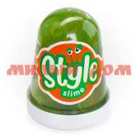 Игра Слайм Style блестящий Зеленый с ароматом яблока Сл-019