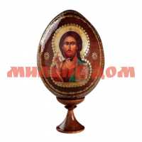 Сувенир пасхальный Яйцо на подставке Господь Вседержитель крупноликий 694415