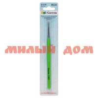 Крючки для вязания GAMMA RСН прорезин ручка сталь 13см d=0,90мм блистер