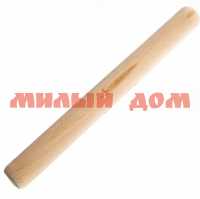 Скалка деревян берёза 30*3см 1361