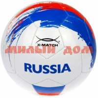 Мяч футбольный X-Match 1 слой PVC 56451 ш.к.6157