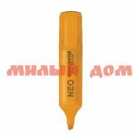 Маркер выделитель оранжевый HATBER Neo флуоресцентные чернила клиновидный пишущий узел HL_060884