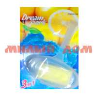Освежитель для унитаза DREAM PARK подвесной блистер Сочный лимон шк 5553/4284