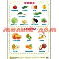 Шпаргалка для малышей Овощи и фрукты 9043