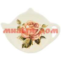 Подставка для чайных пакетиков AGNESS Корейская роза 358-1537