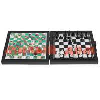 Игра Настольная Шахматы магн 2в1 1704K633-R ш.к.3346