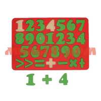 Игра Набор обуч Арифметика 27 знаков дерево планшет красный/зеленый 6101132