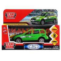 Игра Машина мет Технопарк Lada Granta Cross 2019 Спорт 12см зеленый ш.к.0307