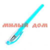 Ручка гел синяя BASIR Пиши-Стирай Снежинка с рис 0.38мм GP-3454