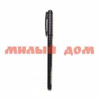 Ручка гел черная BASIR 0,5мм Metal К-235 сп=12шт/спайками ш.к 2359