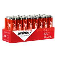 Батарейка алкалиновая Smartbuy LR6/4S 24/480 SBBA-2A24S ш.к 7499 сп=24шт/спайками